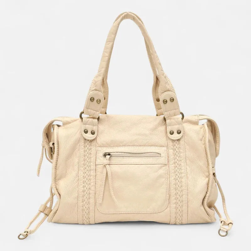 Grand sac à main bandoulière de cours vintage Joséphine