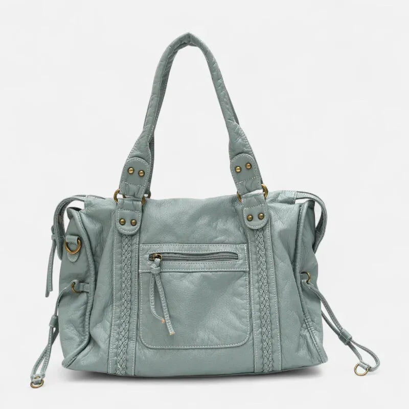 Grand sac à main bandoulière de cours vintage Joséphine
