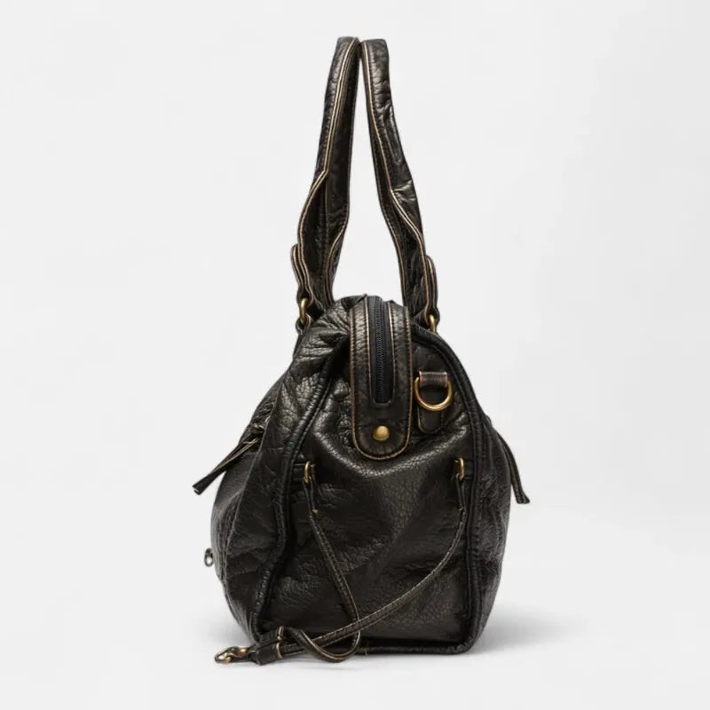 Grand sac à main bandoulière de cours vintage Joséphine