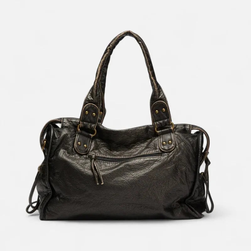 Grand sac à main bandoulière de cours vintage Joséphine