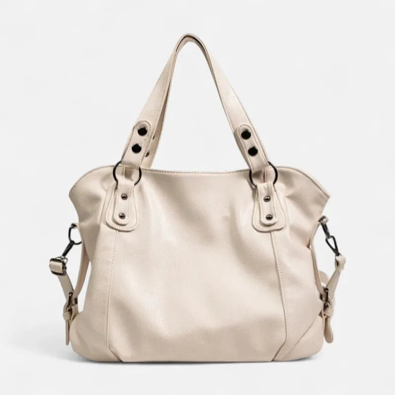 Grand sac à main bandoulière souple de cours Anaëlle