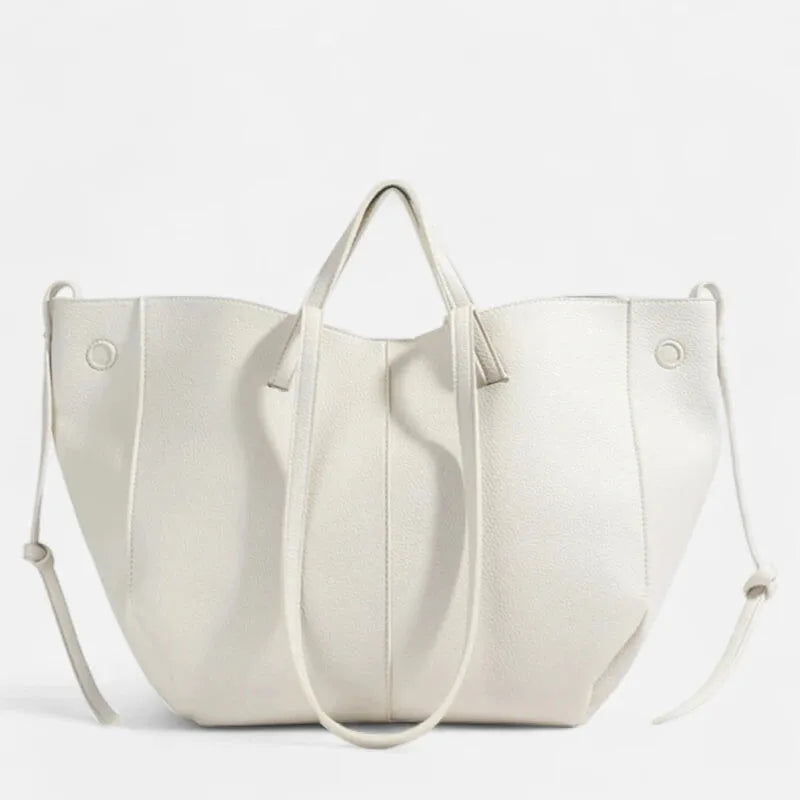 Grand sac à main cabas double porté Élodie