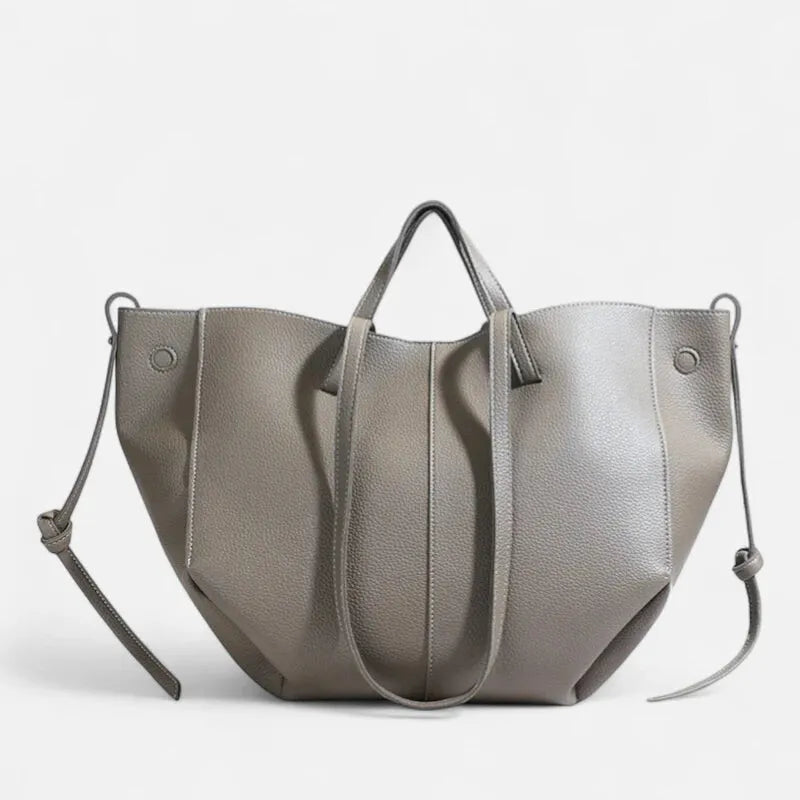 Grand sac à main cabas double porté Élodie