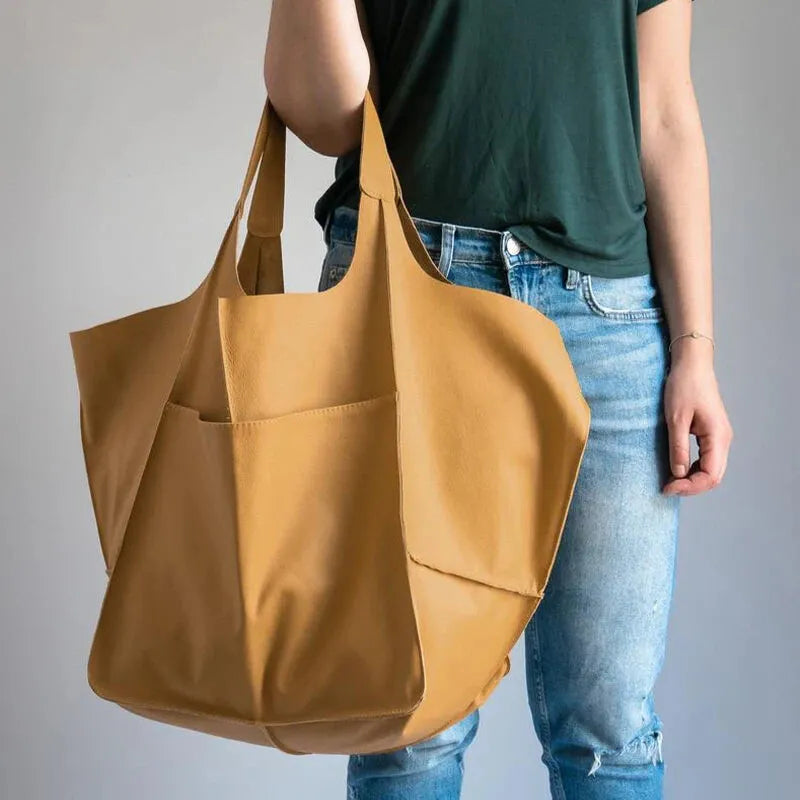 Grand sac à main cabas souple Alina