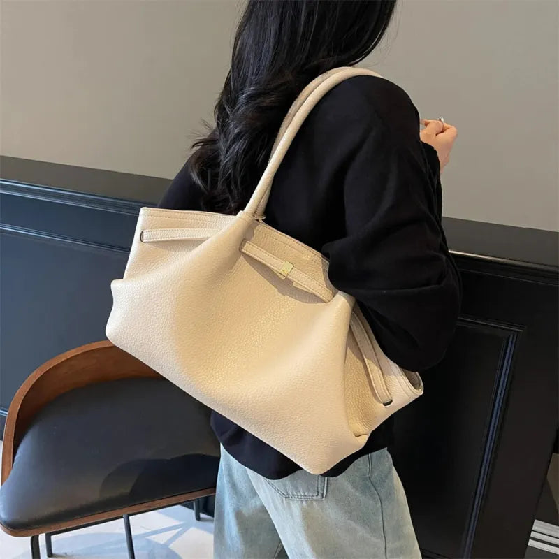 Grand sac à main cabas structuré Alix