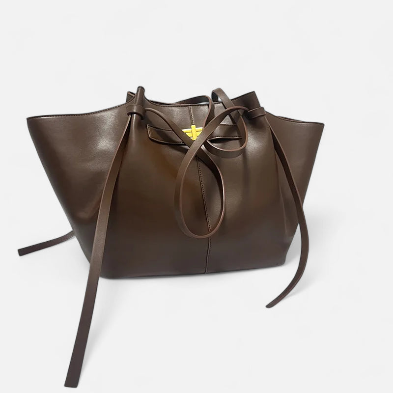 Grand sac à main de cours cabas Amandine