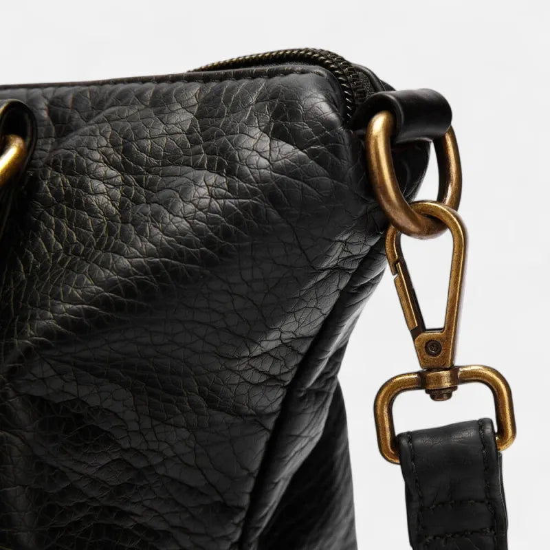 Grand sac à main de cours vintage à bandoulière Clara