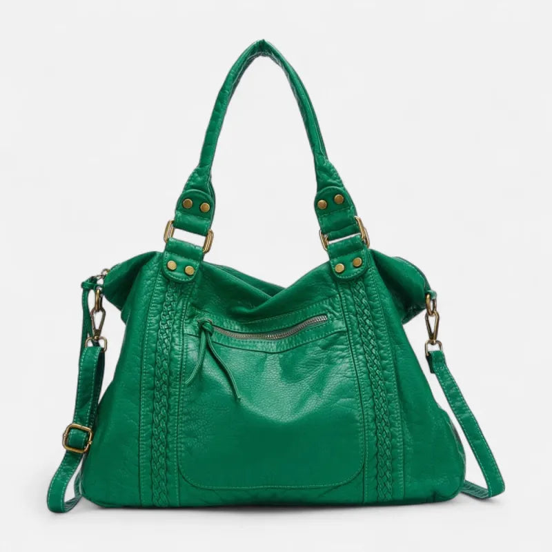 Grand sac à main de cours vintage à bandoulière Clara