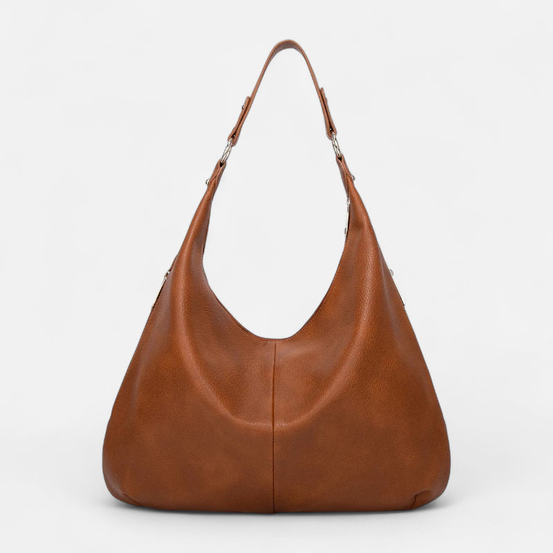 Grand sac à main hobo de cours souple Mila