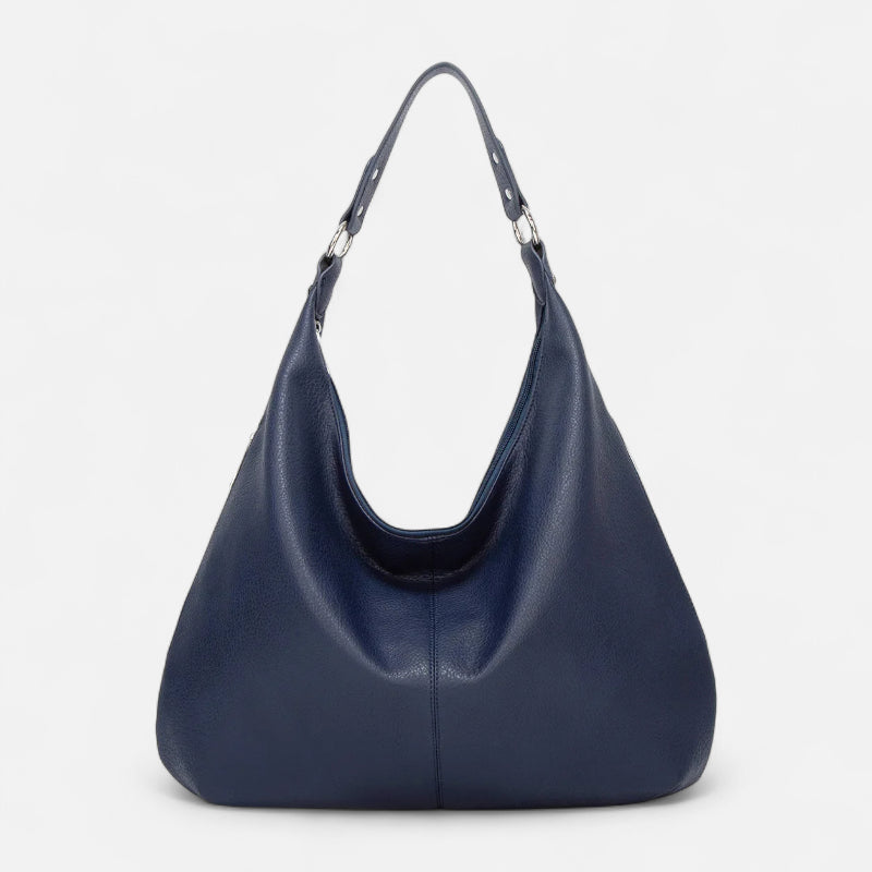 Grand sac à main hobo de cours souple Mila