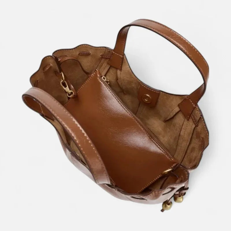 Petit sac à main cabas bandoulière Jade