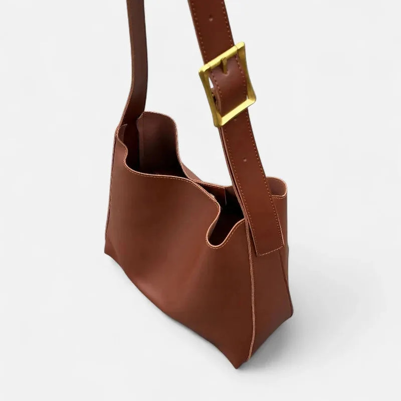 Sac à main bandoulière avec sa pochette assortie Léna