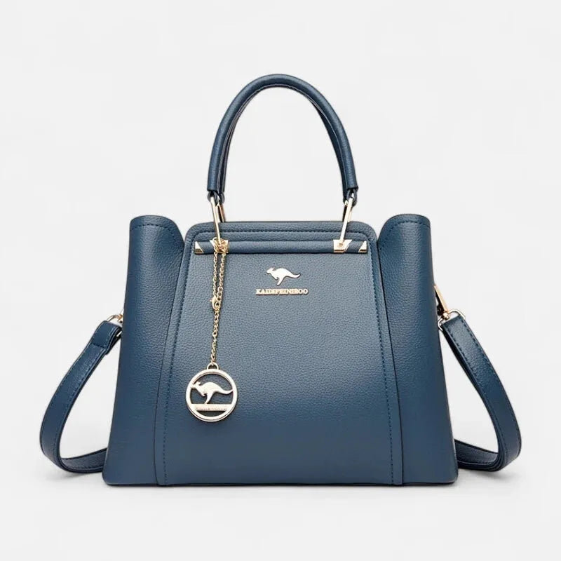 Sac à main bandoulière avec son charms doré Amandine