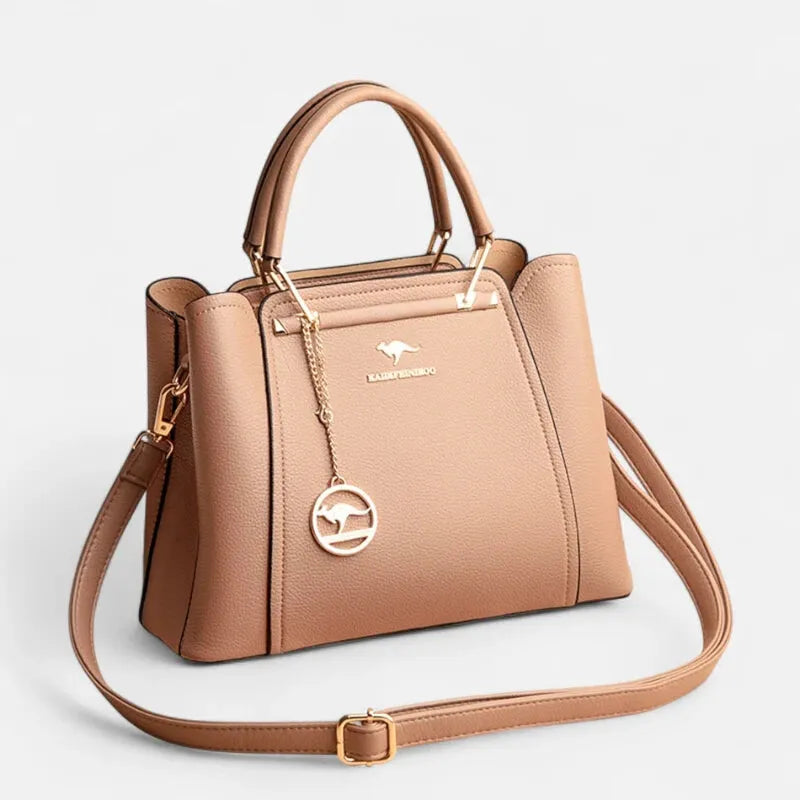 Sac à main bandoulière avec son charms doré Amandine