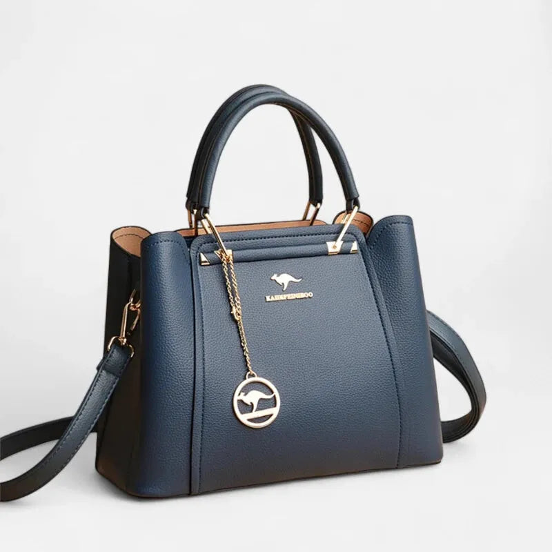 Sac à main bandoulière avec son charms doré Amandine