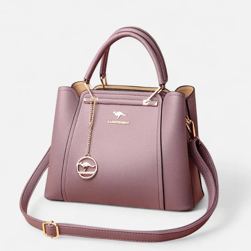 Sac à main bandoulière avec son charms doré Amandine