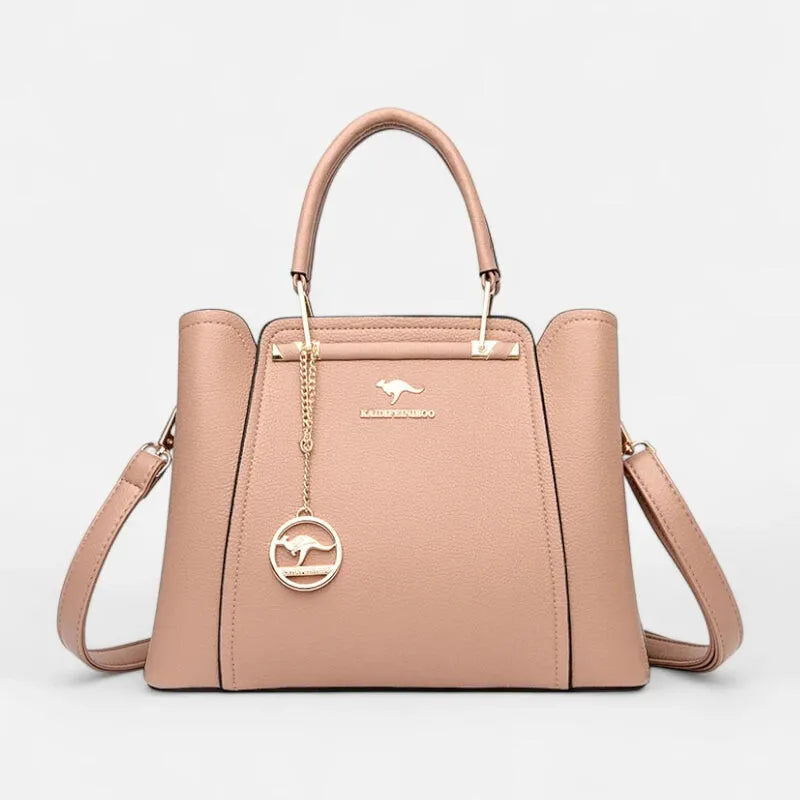 Sac à main bandoulière avec son charms doré Amandine