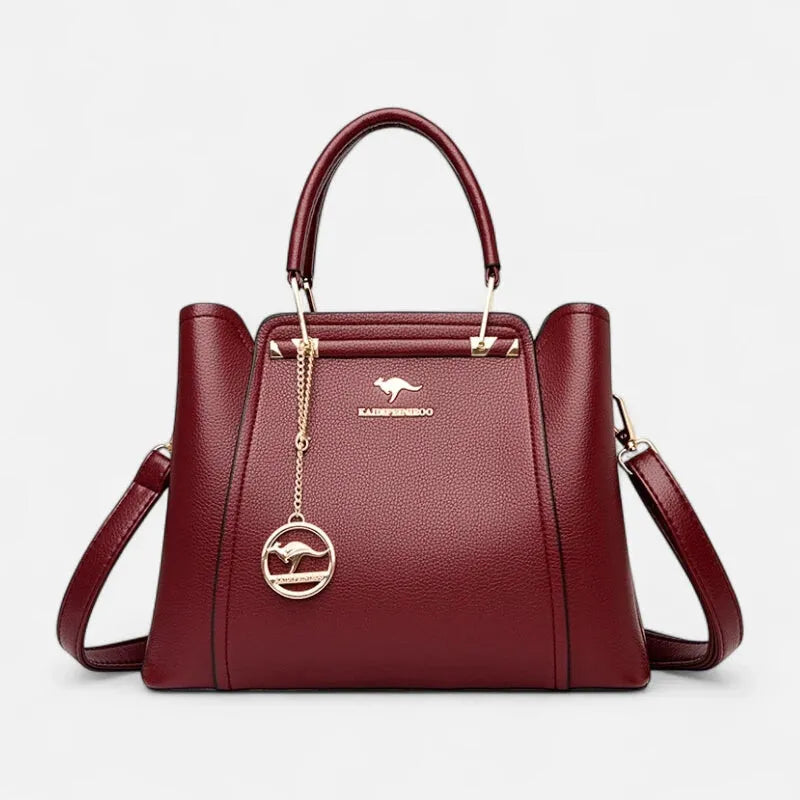 Sac à main bandoulière avec son charms doré Amandine
