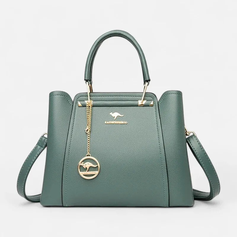 Sac à main bandoulière avec son charms doré Amandine