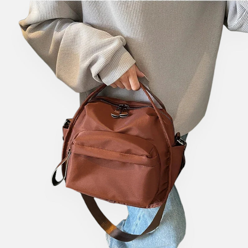 Sac à main bandoulière en nylon léger Léa