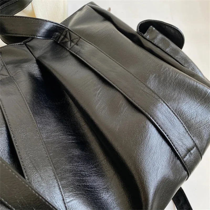 Sac à main bandoulière rétro de cours souple Naïma