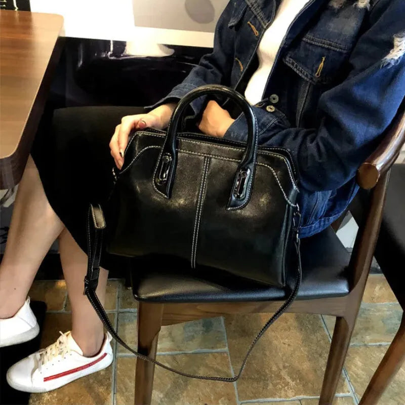 Sac à main bandoulière vintage Sylvia