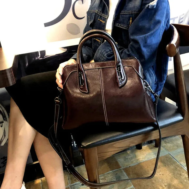 Sac à main bandoulière vintage Sylvia