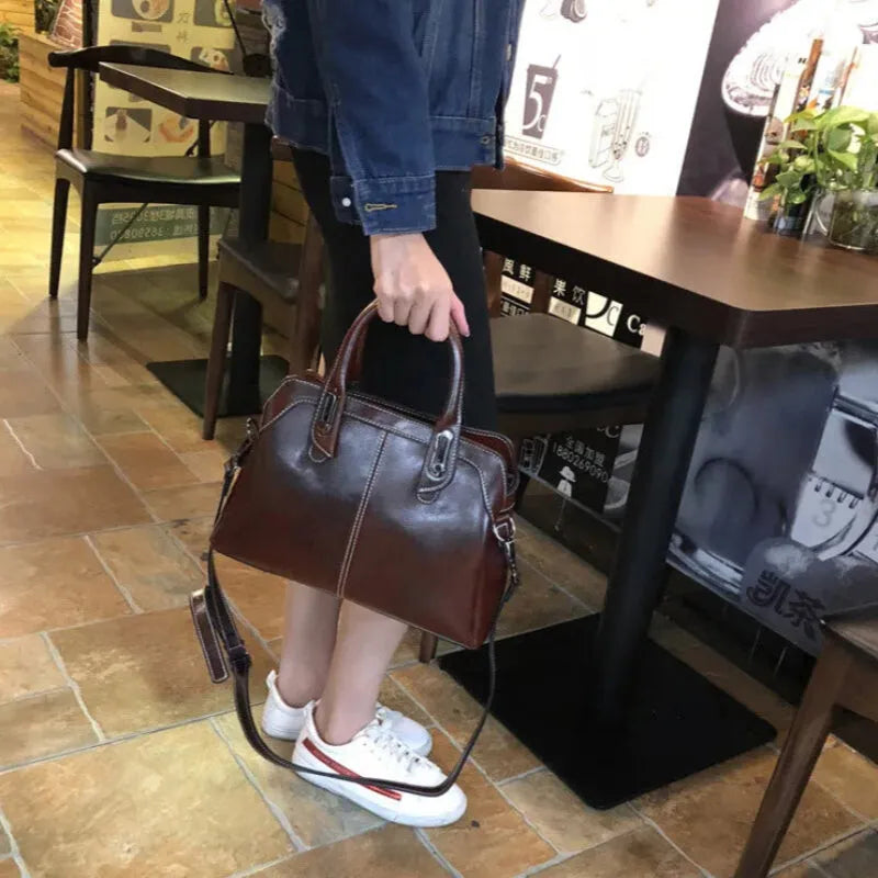 Sac à main bandoulière vintage Sylvia