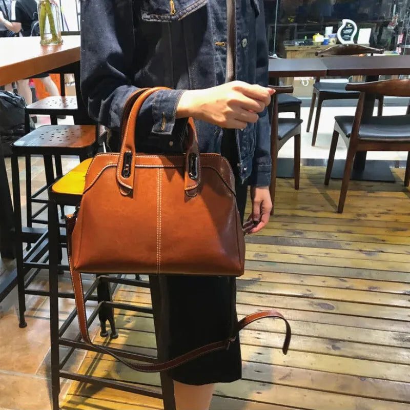 Sac à main bandoulière vintage Sylvia