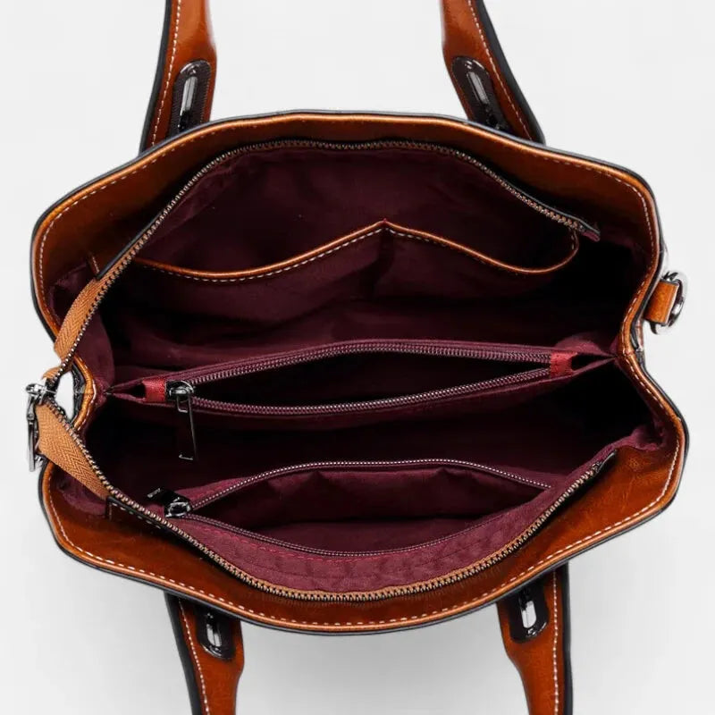 Sac à main bandoulière vintage Sylvia