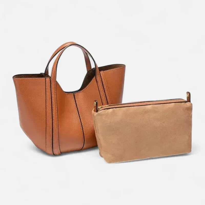 Sac à main cabas bandoulière Léna