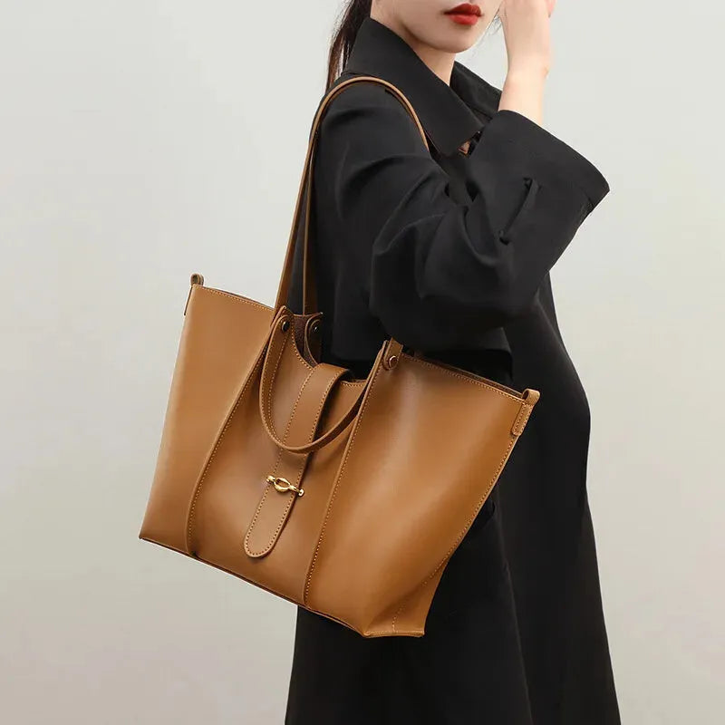 Sac à main cabas chic double porté Anaïs