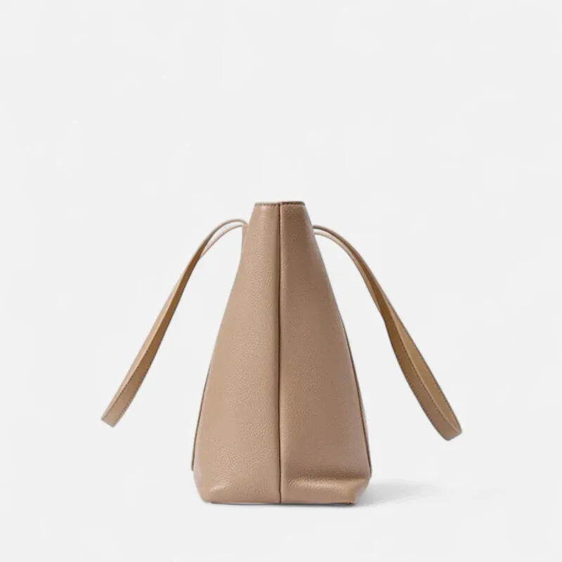Sac à main cabas grande poches avant et arrière Céleste
