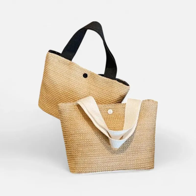 Sac à main en paille tressée Louna