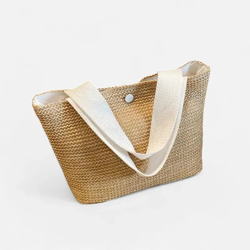 Sac à main en paille tressée Louna