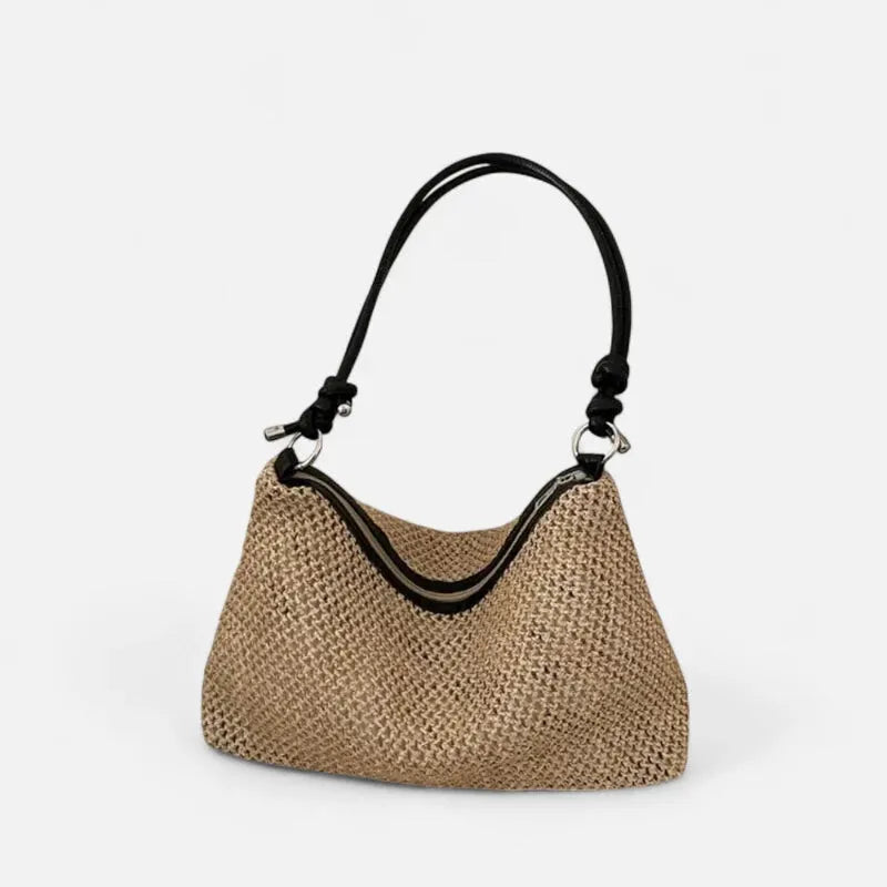 Sac à main hobo en paille Alia