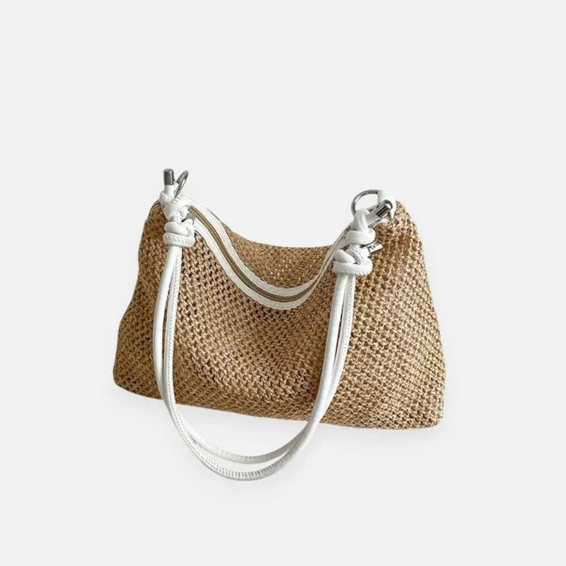 Sac à main hobo en paille Alia