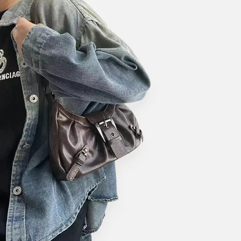 Sac à main hobo rétro à bandoulière Élise