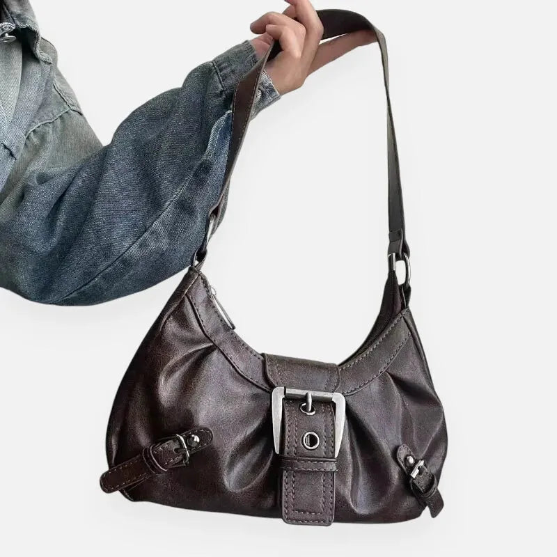 Sac à main hobo rétro à bandoulière Élise