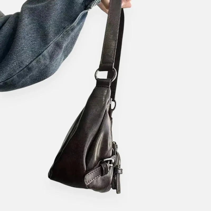 Sac à main hobo rétro à bandoulière Élise