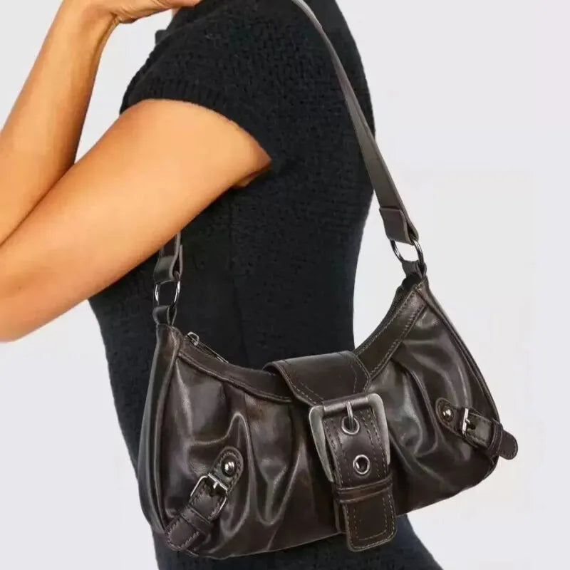Sac à main hobo rétro à bandoulière Élise