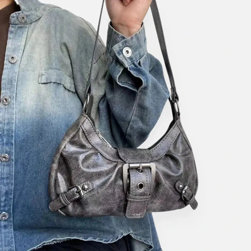 Sac à main hobo rétro à bandoulière Élise