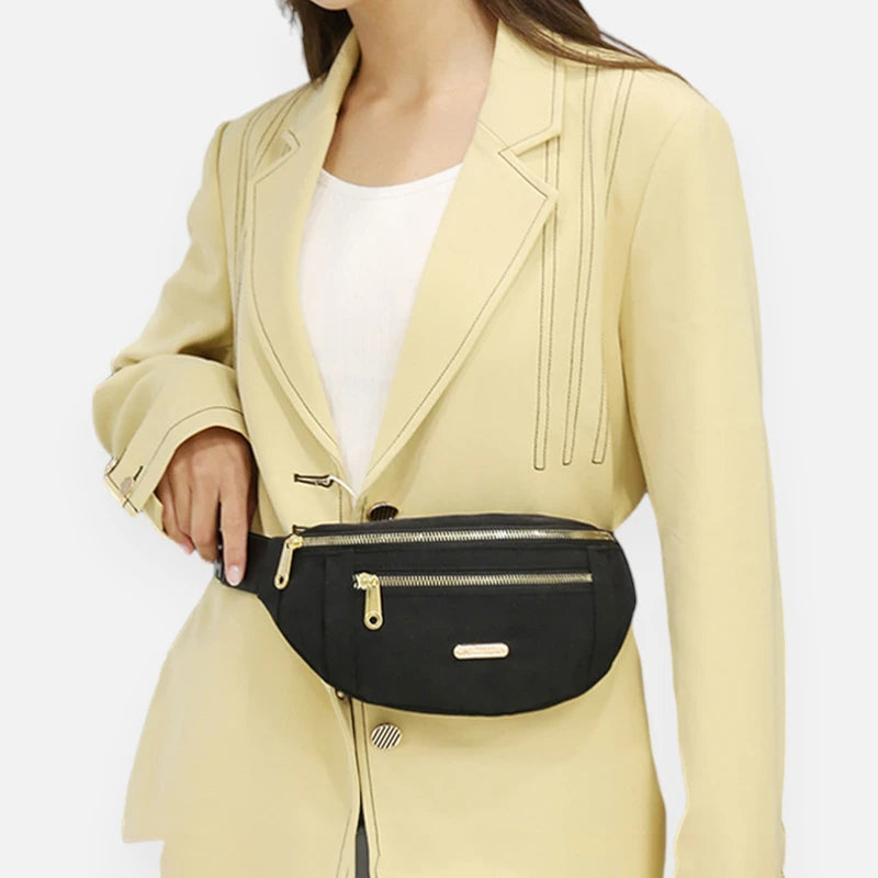 Sac banane tissu