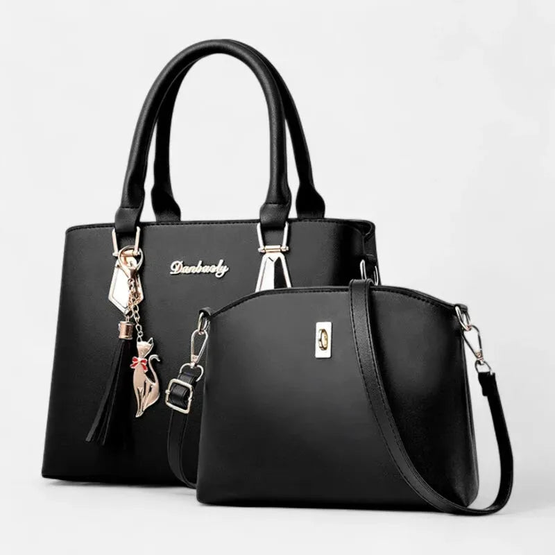 Ensemble sac à main et pochette bandoulière Clara