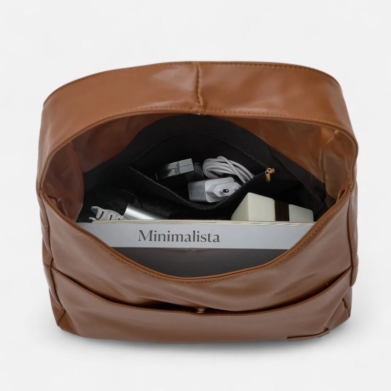 Grand sac à main de cours hobo Camille