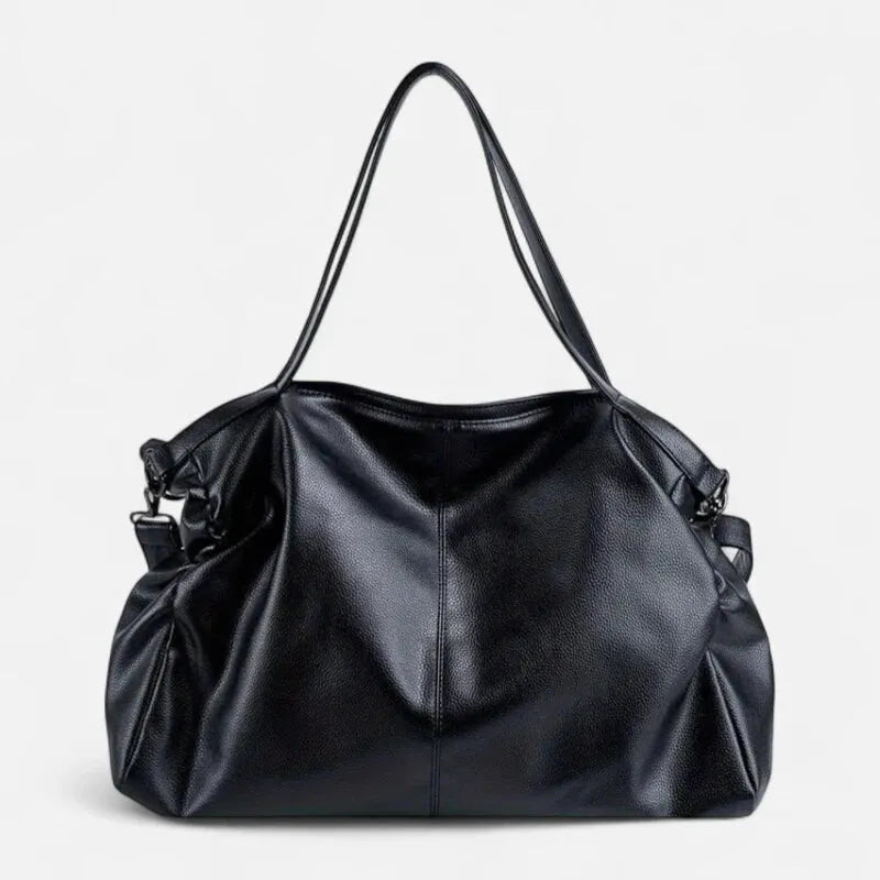 Grand sac à main de cours souple avec bandoulière Juliette