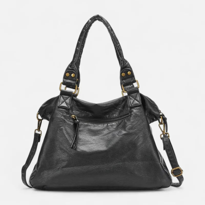 Grand sac à main de cours vintage à bandoulière Clara