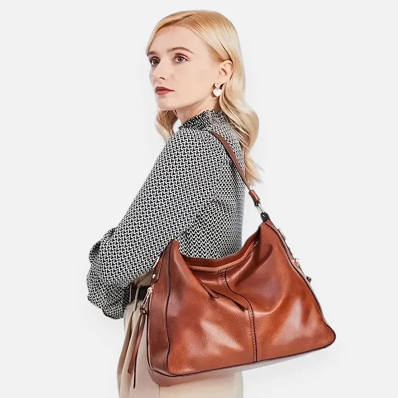 Grand sac à main hobo bandoulière Mila