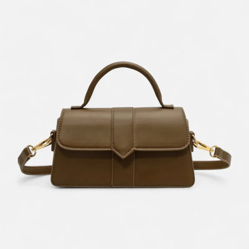 Petit sac à main bandoulière à rabat Amalia