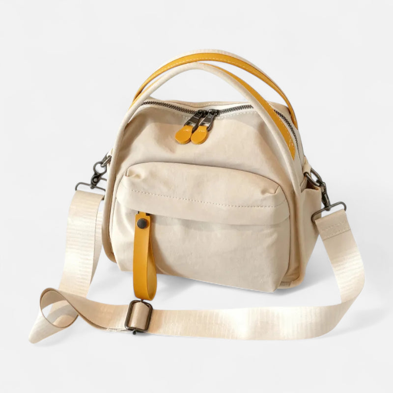 Sac à main bandoulière en nylon léger Léa
